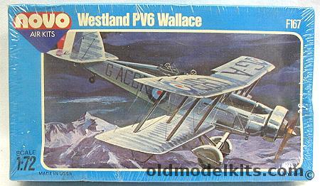 Novo 1/72 Westland PV6 Wallace, F167 plastic model kit